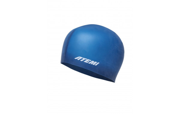 Шапочка для плавания Atemi kids silicone cap Strong blue KSC1BE синий 600_380