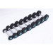 Гантели в уретане 8 кг Live Pro Studio Dumbbells LP8075-08 75_75