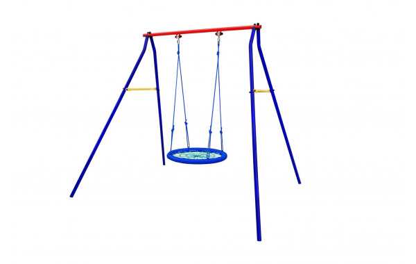 Качели дачные Пионер 1К + качели гнездо 76см (сетка) 600_380