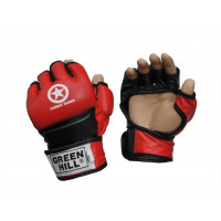 Перчатки для смешанных единоборств Green Hill Combat Sambo MMR-0027CS красный