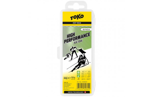 Парафин высокофтористый TOKO High Performance AX 134 120 г. 600_380