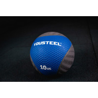 Медицинбол резиновый 10KG YouSteel 28,6см