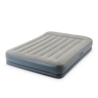 Надувная кровать Intex Mid-Rice Airbed 152х203х30см, встроенный насос 64118