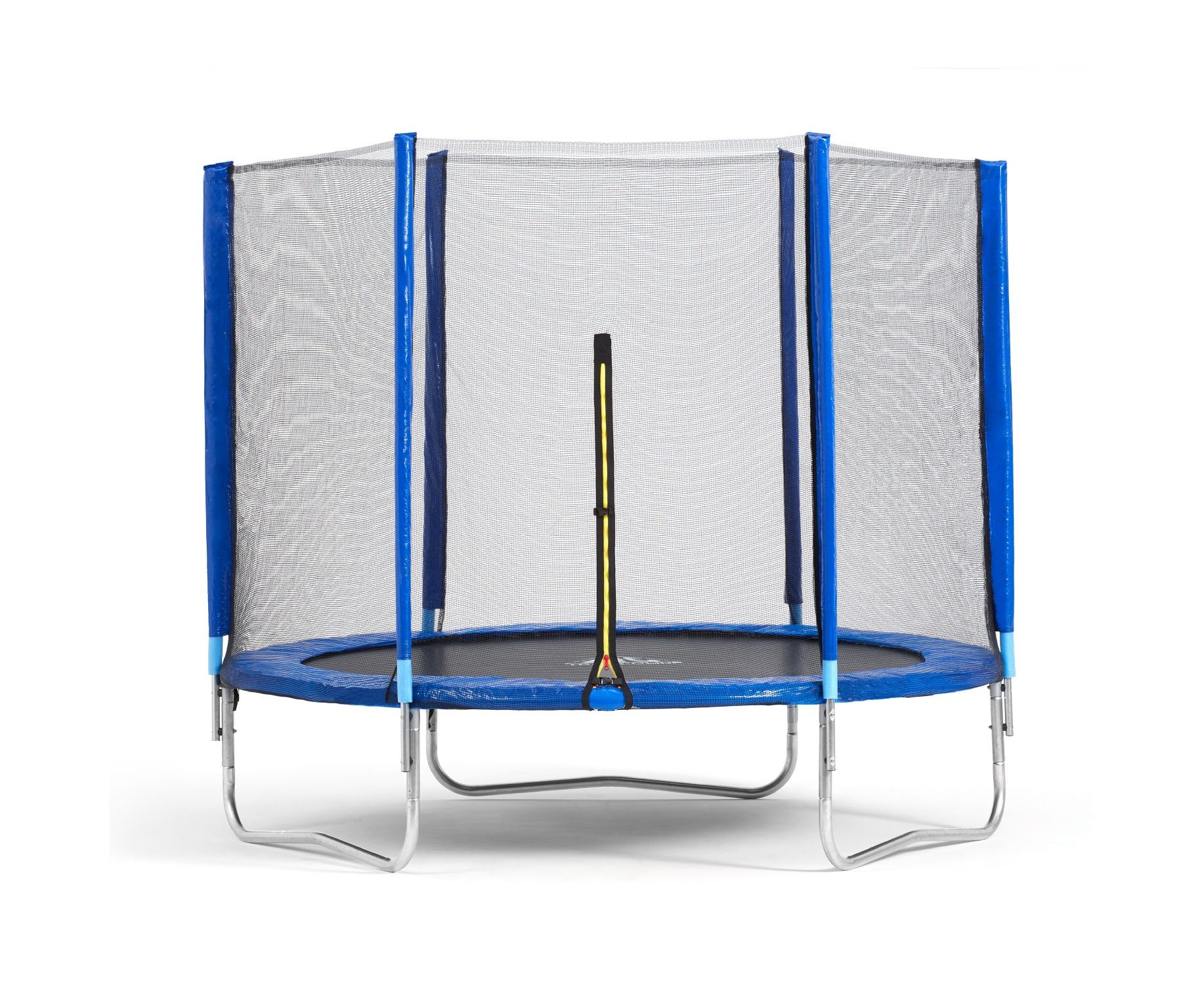 Батут DFC Trampoline Fitness 14ft наружн.сетка (427см) 14FT-TR-B синий 1834_1500