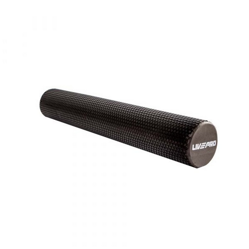 Массажный ролл 90x15см Live Pro EVA Foam Roller LP8230-90\BK-90-15 800_800