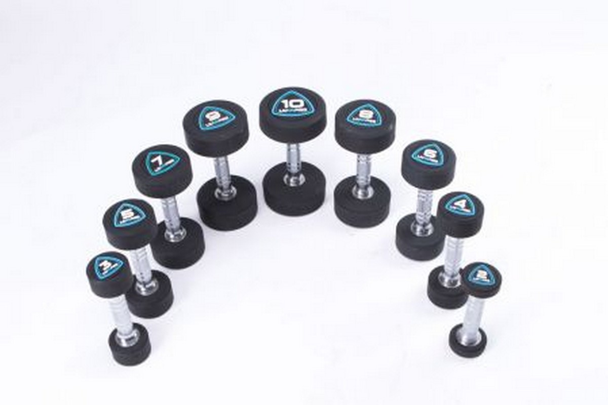 Гантели в уретане 4 кг Live Pro Studio Dumbbells LP8075-04 1200_800