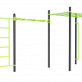 Воркаут (шведская стенка, рукоход-змеевик и классический, перекладины вертикальные) Zavodsporta W223 120_120