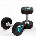 Гантели в уретане 10 кг Live Pro Premium Urethane Dumbbells LP8000-10 120_120